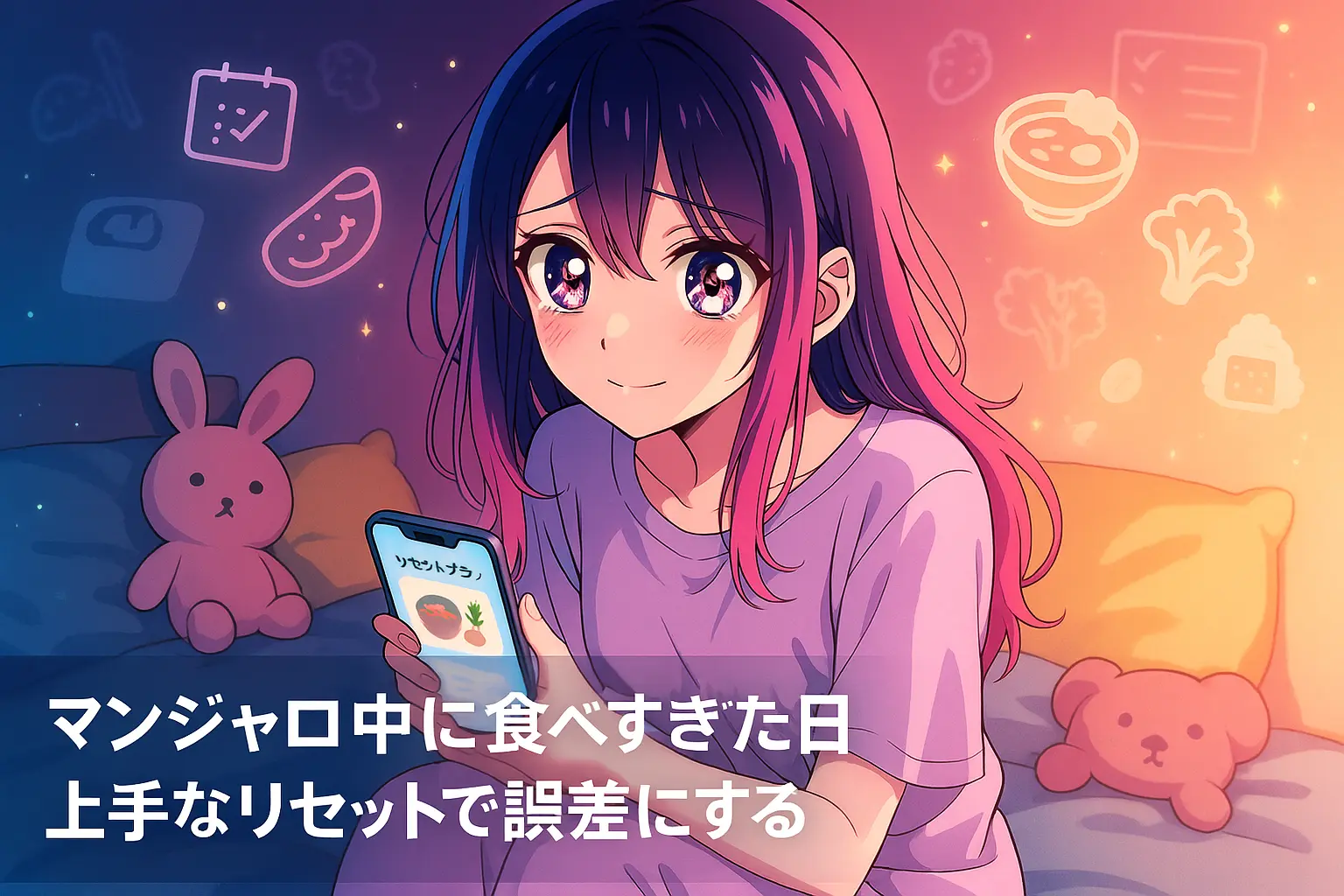 マンジャロ中に食べすぎた日の神リセット術