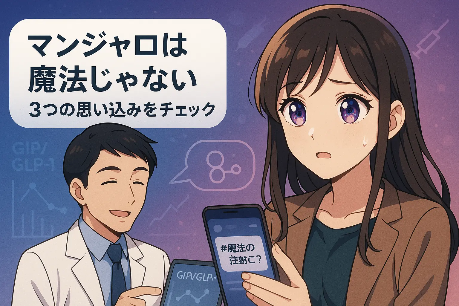 初心者が誤解しがちなマンジャロの“3つの思い込み”