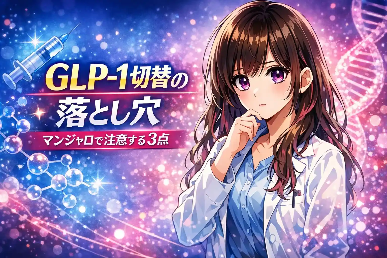 GLP-1薬からマンジャロに切り替えるとどうなる？20代向けガイド