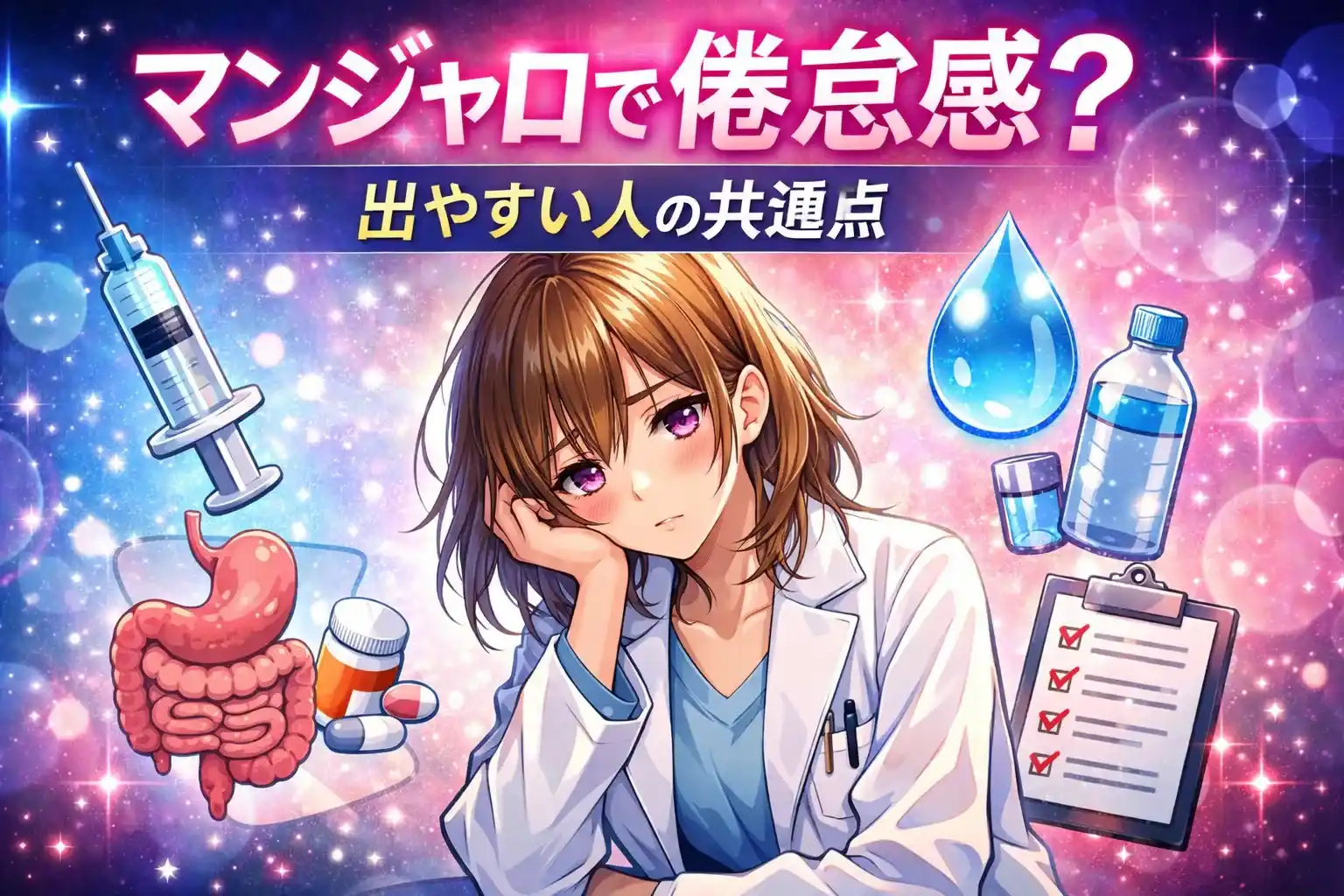 マンジャロで倦怠感が続く人の共通点と今日からできる予防・対処法