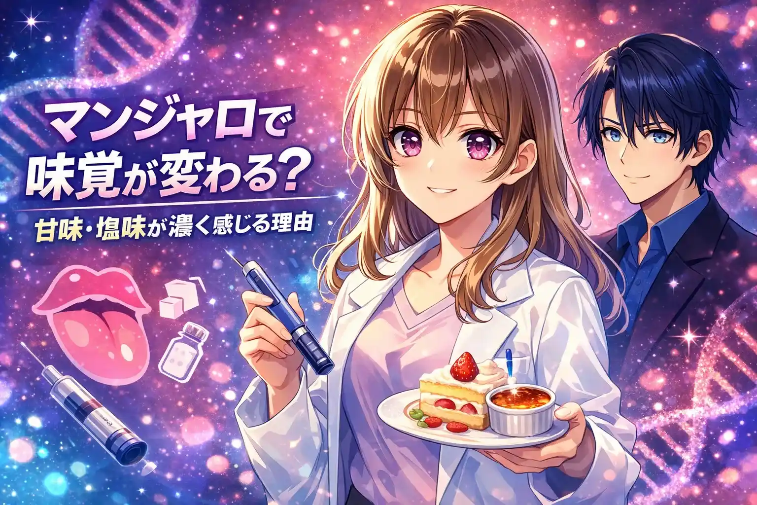 マンジャロで味覚が変わるって本当？食欲変化の正体と対処法を解説
