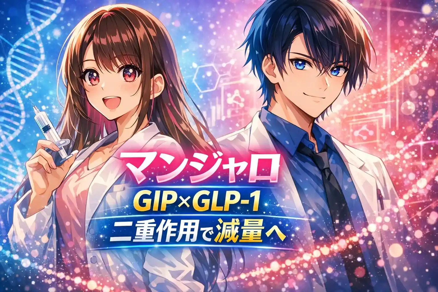 マンジャロは他の肥満治療と比べて何が一番違うのか？GIPが決め手