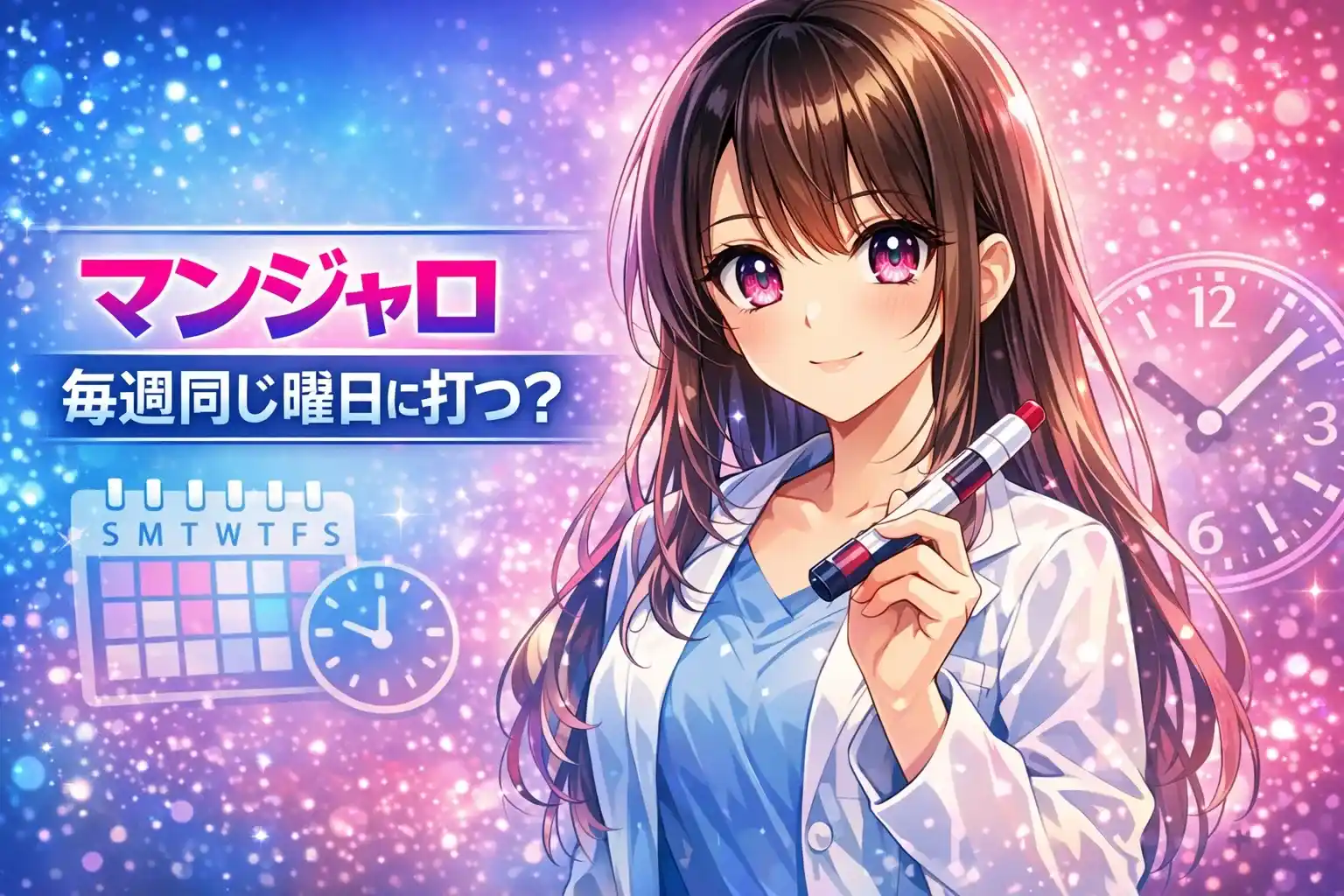 マンジャロは毎週同じ曜日に打たないといけないの？続け方のコツは？