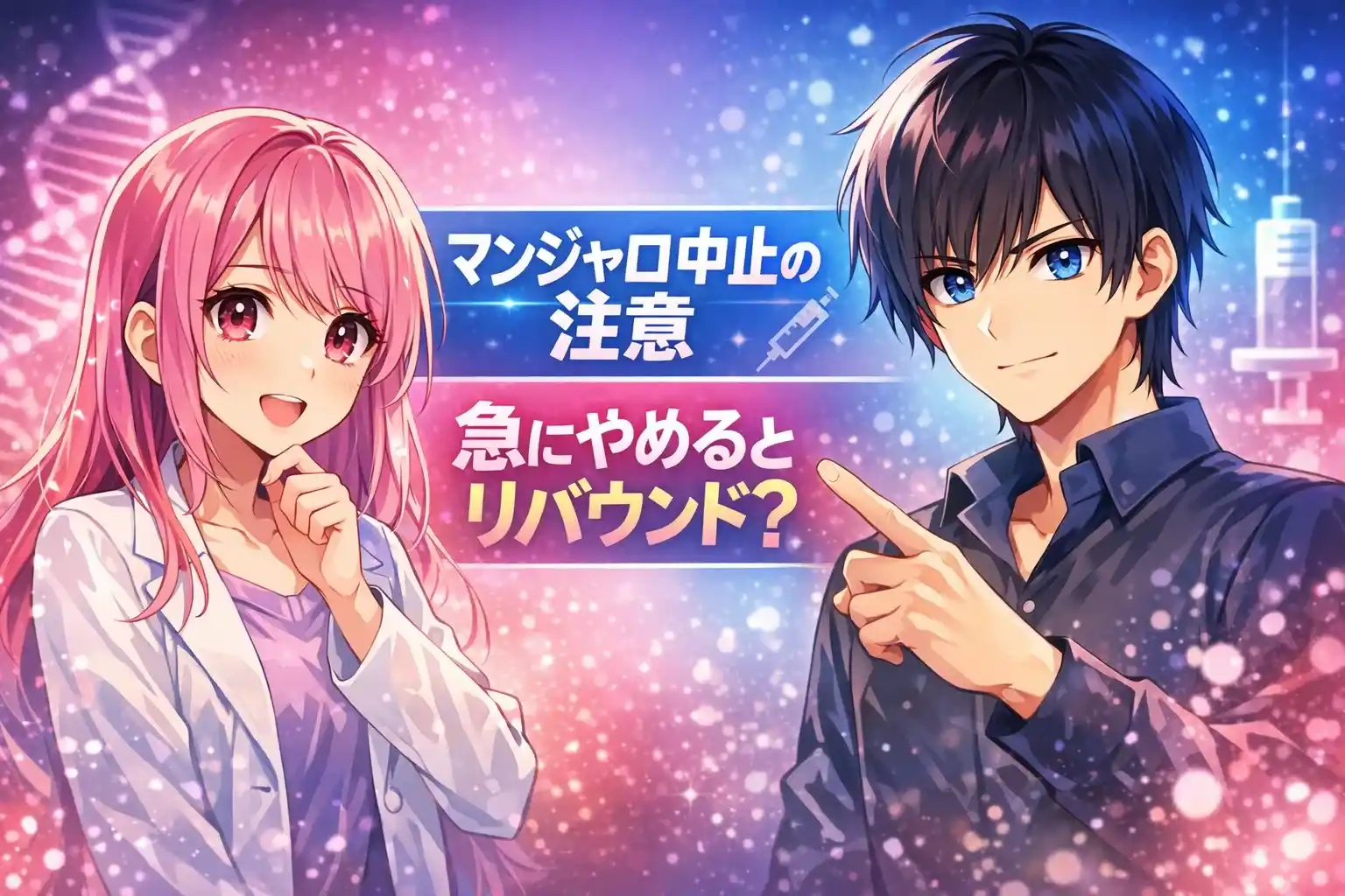 マンジャロを医師に相談せずやめたらどうなる？安全な対処法とリバウンド対策