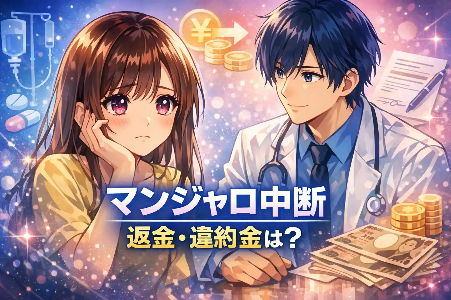 マンジャロを途中でやめたら費用はどうなる？返金・再開の完全ガイド保存版
