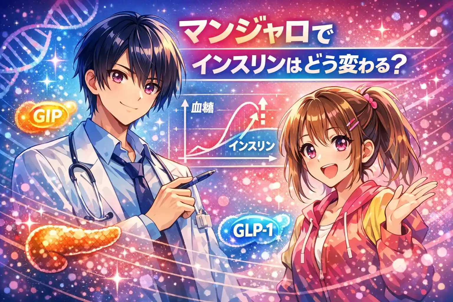 マンジャロ使用でインスリン分泌はどう変わる？若者向けに安全性と実践を解説