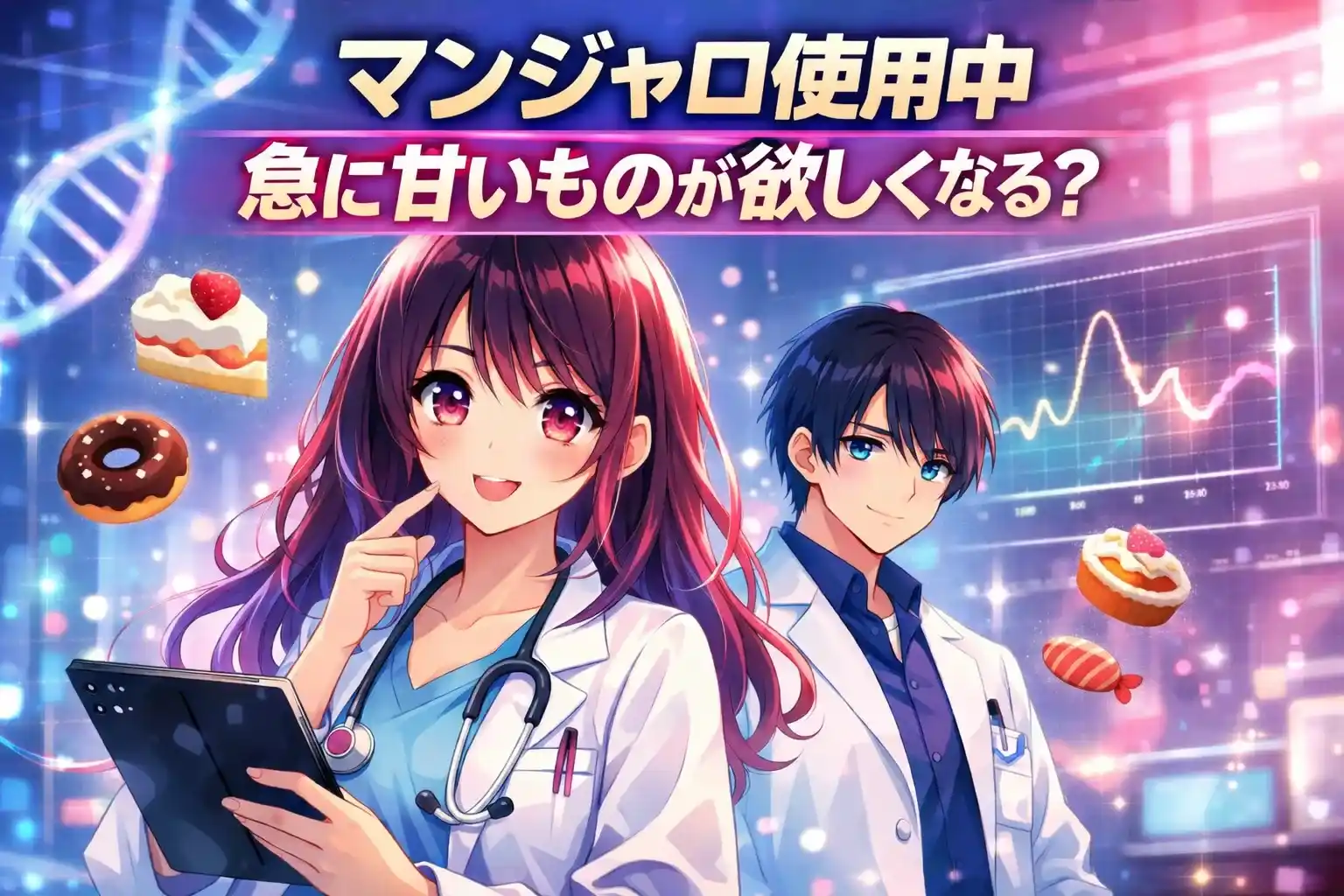 マンジャロ使用中に甘いものが欲しくなる理由と対処法（20代向け）