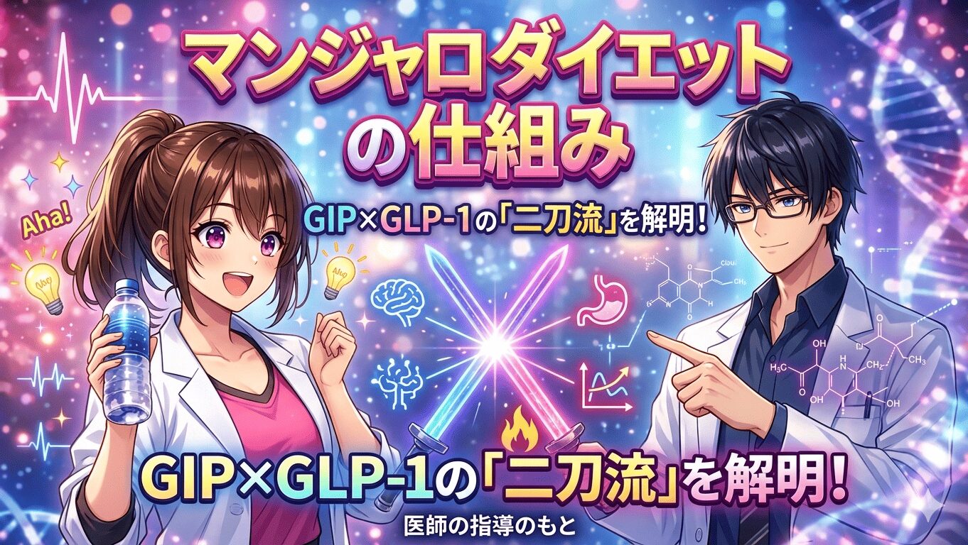 マンジャロダイエットの裏側解明！体内で起こる痩せる魔法の仕組み