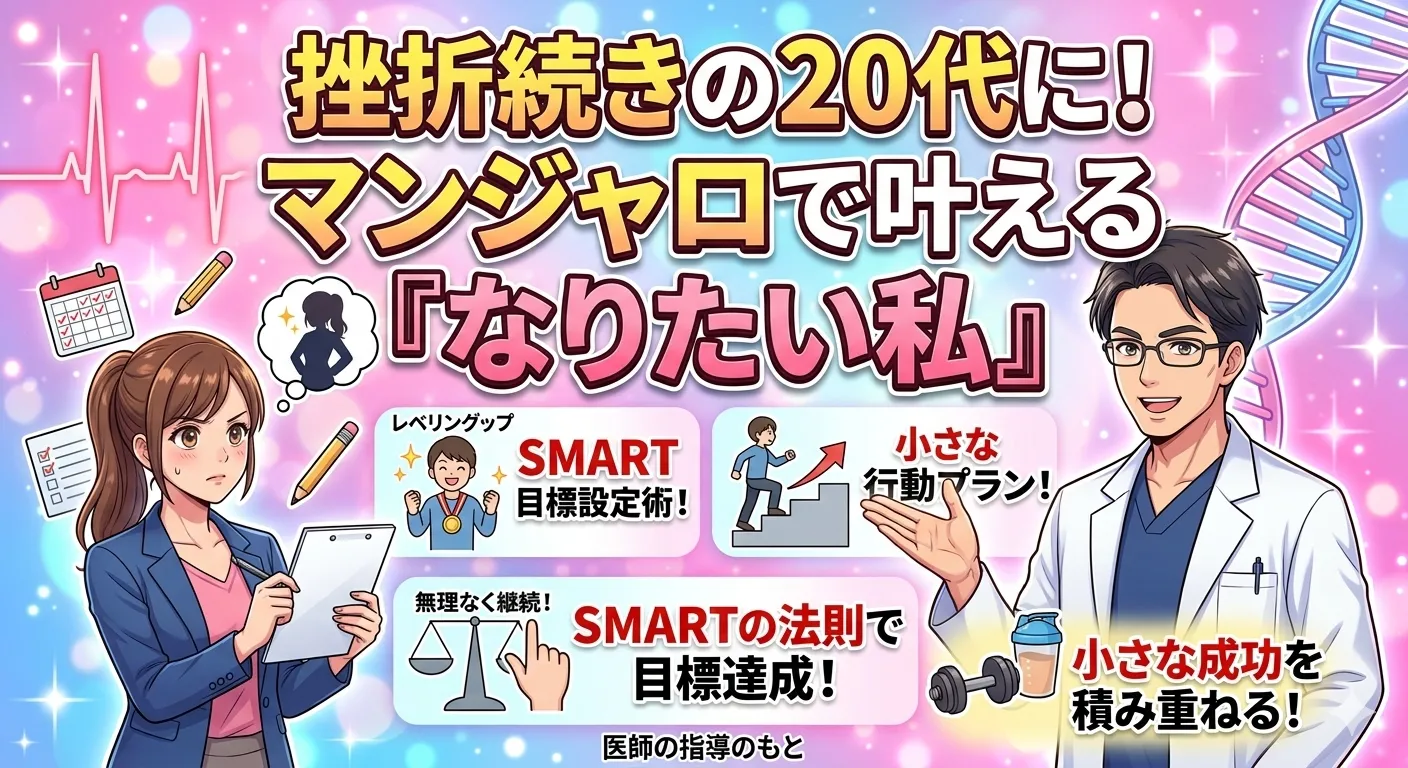 マンジャロダイエットで『なりたい私』を叶える！目標設定と成功プラン