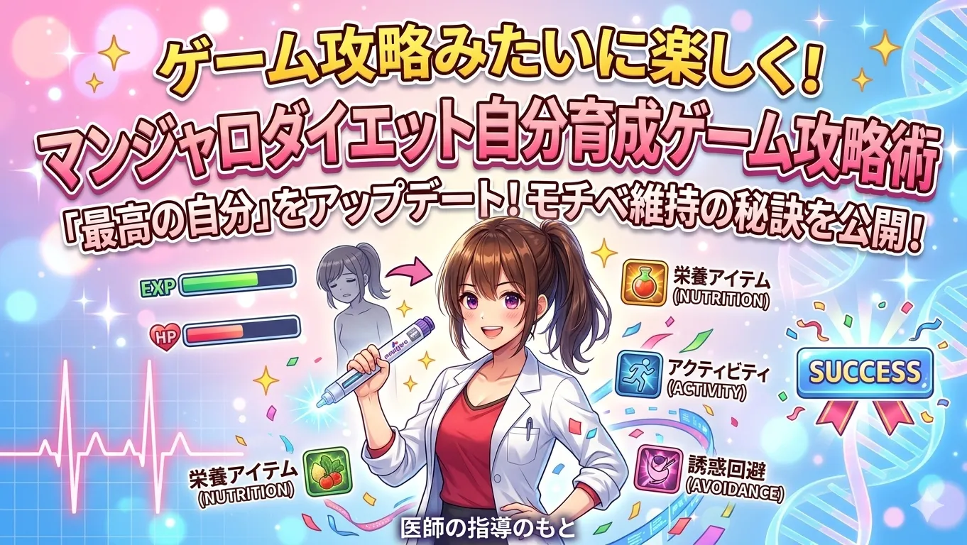 「マンジャロダイエット」は新時代の「自分育成ゲーム」だと心得よ！