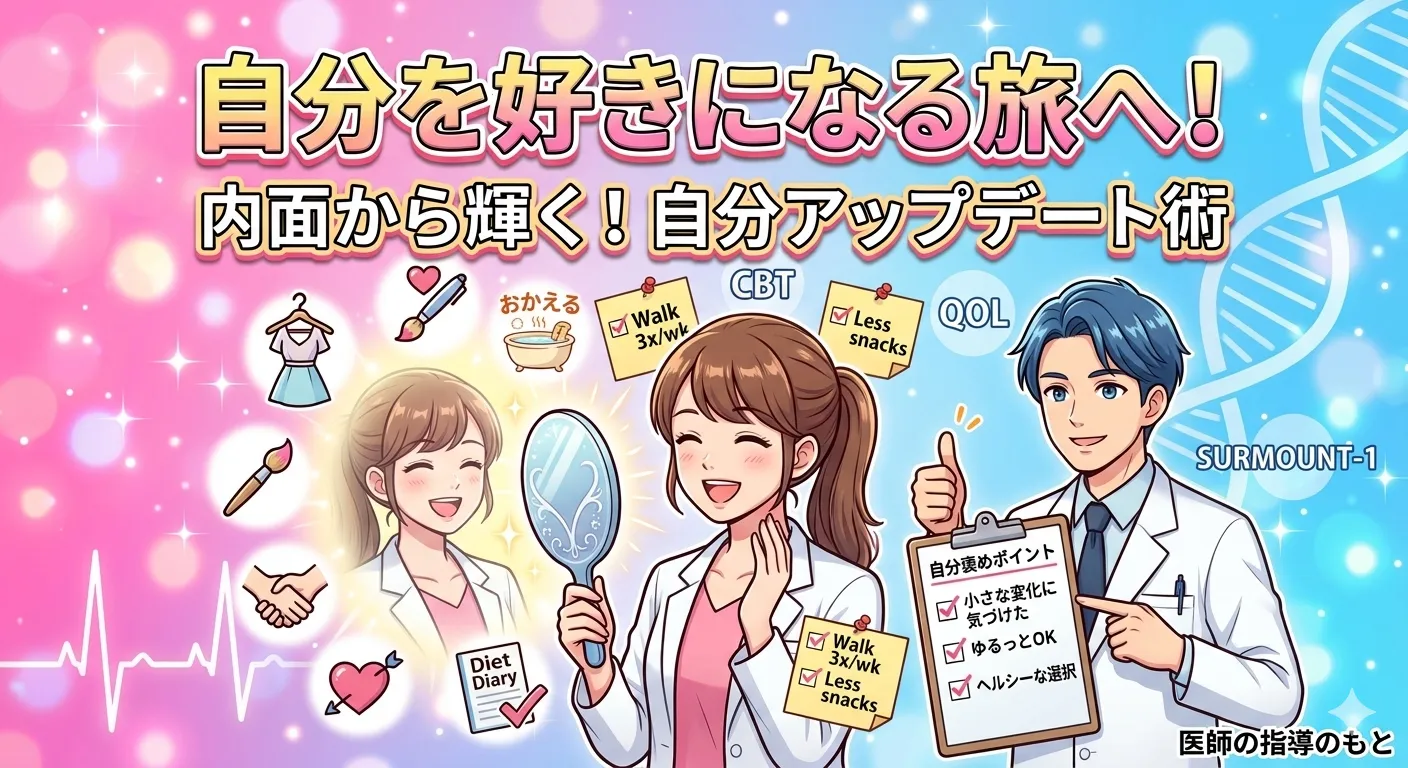 マンジャロダイエットで変わる！20代が楽しむ自分褒め習慣と毎日が輝く秘訣