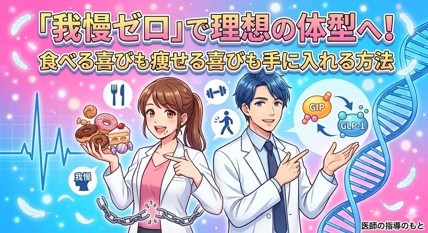 マンジャロダイエットで「食べる喜び」も「痩せる喜び」も諦めない！我慢ゼロの新習慣